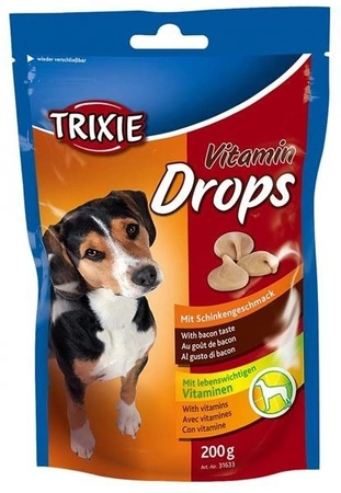 Trxie Vitamin Drops Mit Schinkengeschmack 200 g - Dropsy szynkowe dla psów 200g