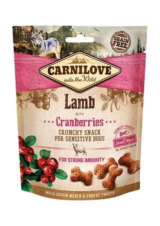 Carnilove crunchy snack lamb with cranberries with fresh meat 200 g