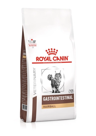 ROYAL CANIN Cat Gastrointestinal Hairball 400 g - Sucha karma dla kotów, narażonych na powstawanie kul włosowych i/lub z wrażliwą skórą 400 g
