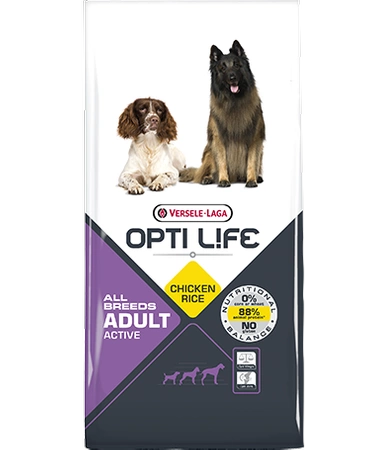 Versele - Laga Opti Life Adult Active 12.5 kg - sucha karma dla psów aktywnych 12.5kg