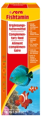 sera Fishtamin - witaminy dla większej żywotności 100ml