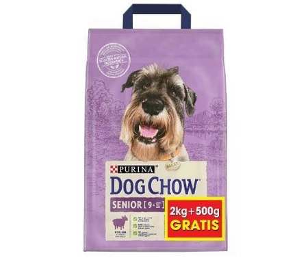 Purina DOG CHOW Senior Jagnięcina 2,5 kg - sucha karma dla starszych psów 2,5kg