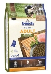 Bosch PetFood Bosch Adult 3 kg - sucha karma dla dorosłych psów z drobiem i proso 3kg