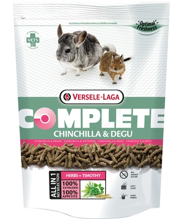 Versele-Laga Chinchilla&Degu Complete 8 kg - karma dla szynszyli i koszatniczek 8kg