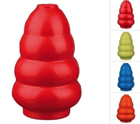 Trixie Zabawka typu KONG dla Psa - Gryzak Gumowy Duży na smakołyki10 cm