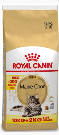 Royal Canin Maine Coon Adult 10 kg + 2 kg - sucha karma dla kotów dorosłych rasy maine coon 10kg+2kg