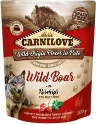CARNILOVE Wild Boar&Rosehips 300g - mokra karma Dzik z owocami dzikiej róży 300g