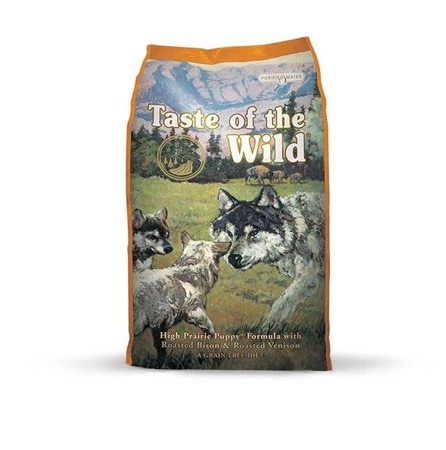 Taste Of The Wild High Prairie Puppy 13 kg - sucha bezzbożowa karma dla szczeniąt z bizonem 13kg