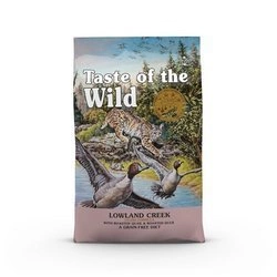 Taste Of The Wild Lowland Creek 6,6 kg - sucha karma dla kotów pieczona przepiórka, pieczona kaczka 6,6kg