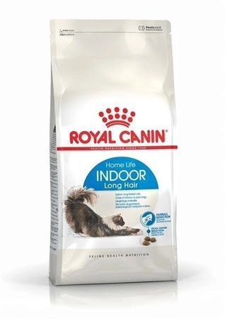 Royal Canin Home Life Indoor Long Hair 400 g - sucha karma dla kotów dorosłych, długowłosych, przebywających w domu 400g