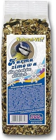 Natural-Vit Karma Zimowa dla Dzikich Ptaków Zimowa 20 kg - pokarm dla dzikich ptaków 20kg