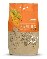 Comfy Żwir Cornelius 7L Silver - podłoże kukurydziane dla małych zwierząt