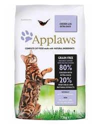APPLAWS Dry cat Adult kurczak i kaczka karma dla dorosłych kotów 7,5 kg