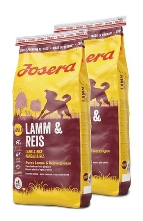 Josera Lamm & Reis 2x 15 kg - karma dla psa z jagnięciną i ryżem 2x15kg