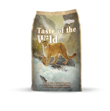 Taste Of The Wild Canyon River Feline 7 kg - sucha karma dla kotów z pstrągiem i wędzonym łososiem 7kg