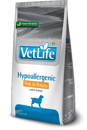 Farmina Vet Life HIPO Fish & Potato DOG 12kg - sucha karma dla psów alergików 12kg