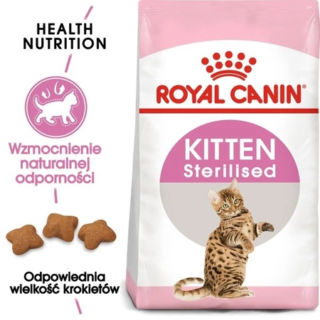 Royal Canin Second Age Kitten Sterilised 4 kg - sucha karma dla kociąt po sterylizacji 4kg