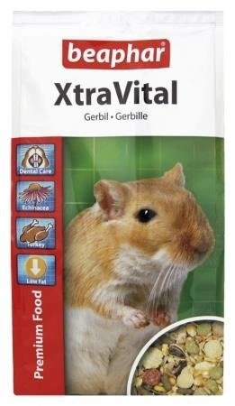 Beaphar XtraVital Gerbil 500 g - sucha karma dla myszoskoczek 500g