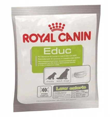 Royal Canin Supplement Educ 50 g - przysmak treserski dla psów w każdym wieku 50g