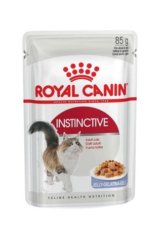 Royal Canin Instinctive 85 g - mokra karma dla wybrednych kotów w galaretce 85g