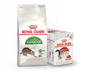 Royal Canin Active Life Outdoor 10 kg - sucha karma dla kotów + Royal Canin Instinctive 12x85g GRATIS
