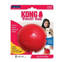 KONG Biscuit Ball L - piłka na przysmaki dla psa, 1 szt.