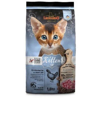 LEONARDO Kitten GrainFree bezzbożowa karma dla kociąt 1,8 kg