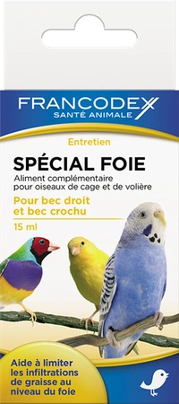 Francodex Środek dla ptaków - ochrona wątroby 15 ml