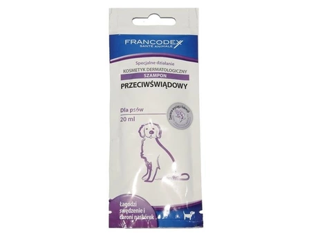 Francodex Szampon dla psów przeciwświądowy saszetka 20 ml