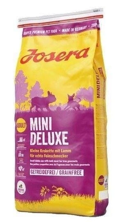 Josera Dog Mini Deluxe 15kg - sucha karma dla psów ras małych 