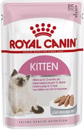 Royal Canin Kitten Pasztet 85 g - mokra karma dla kociąt do 12 miesiąca życia, 85g