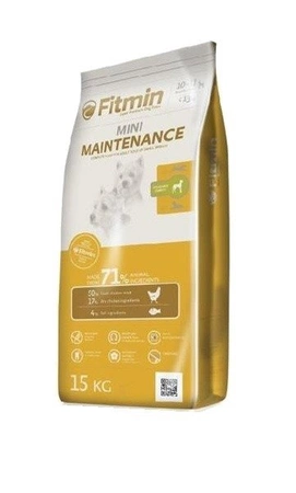 Fitmin Mini Maintenance 15 kg - sucha karma dla psów rasy małej z obniżoną zawartością eneregii 15kg