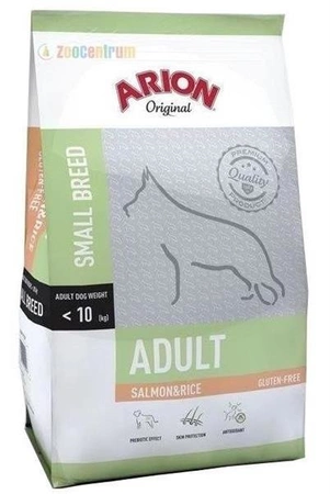 Arion Original Adult Small Bread Salmon & Rice 7.5 kg - sucha karma dla dorosłych psów z łososiem i ryżem 