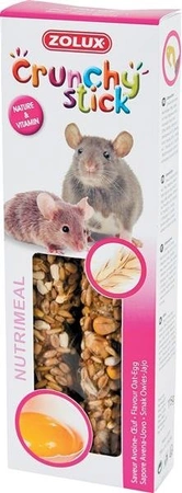 Zolux Crunchy Stick szczur/mysz owies/jajko 115 g