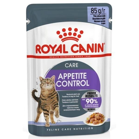Royal Canin Appetite Control w galaretce 85g - zbilansowana mokra karma dla kotów dorosłych, 85 g
