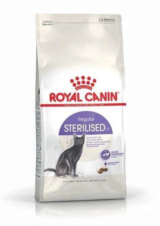 Royal Canin sterilised 37 2kg - sucha karma dla kotów dorosłych, sterylizowanych, z tendencją do nadwagi, 2 kg
