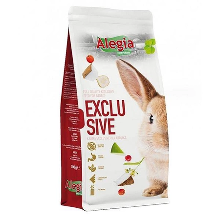 Alegia Exclusive Królik 700g - przysmak dla królików, 700g