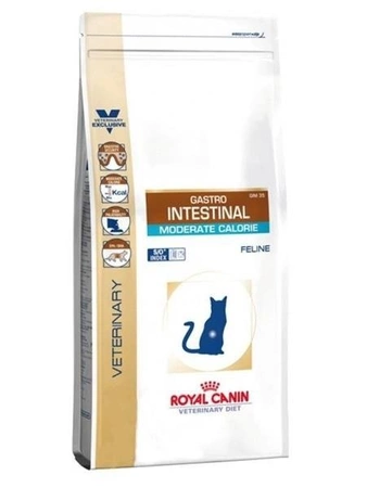 Royal Canin Cat Gastro Intestinal Moderate Calorie Feline 0.4 kg - sucha karma dla kotów z tendencją do nadwagi 0.4kg