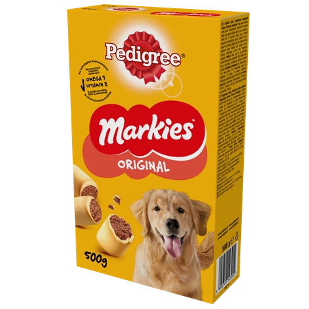 PEDIGREE® Markies™ Original 500g - chrupiące ciasteczka dla dorosłych dla psów, 500g