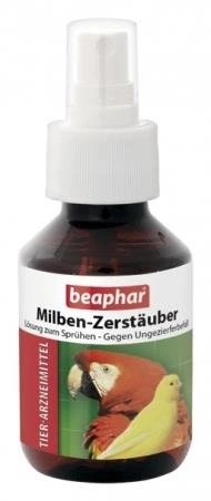 Beaphar Milbenzertauber 100 ml - preparat przeciwko pasożytom zewnętrznym dla ptaków 100ml