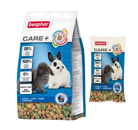 Beaphar Care+ Rabbit 250 g -  sucha karma dla królików 250g + Gratis