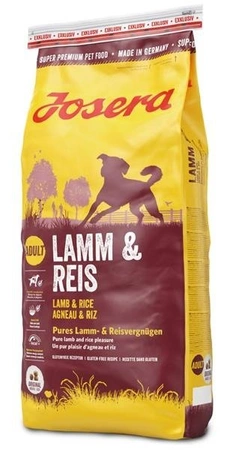 Josera Lamm & Reis 15 kg - karma dla psa z jagnięciną i ryżem 15kg