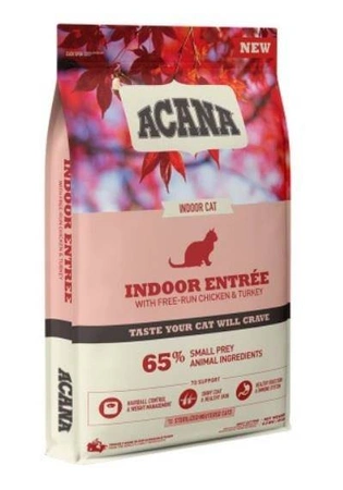Acana Indoor Entrée Cat 4,5 kg - sucha karma dla kotów niewychodzących 4,5 kg