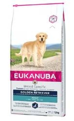 Eukanuba Dog Dry Breed Specific All Golden Retriever Chicken 12 kg - sucha karma dla psów rasy Golden Retriever, kurczak 12kg