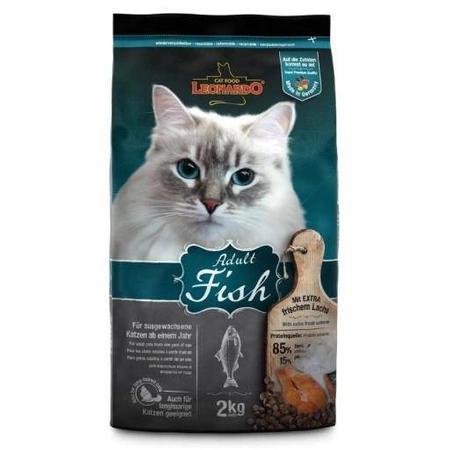 LEONARDO Adult Ocean Fish & Rice 2 kg - Sucha karma dla kotów, łosoś i ryż 2 kg