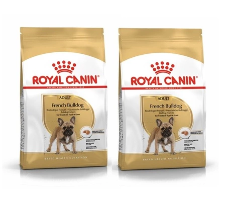 Royal Canin French Bulldog Adult 2x 9 kg -  sucha karma dla dorosłych psów rasy Buldog Francuski 18kg