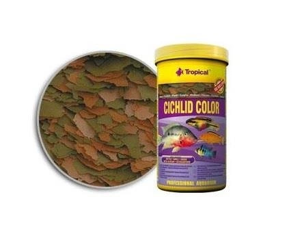 Tropical Cichlid Color Flakes Xxl 1000Ml 77156