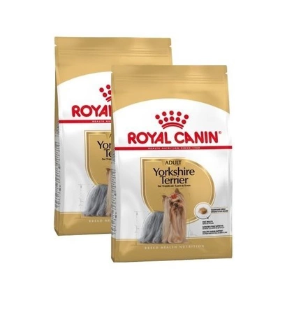 Royal Canin Yorkshire Terrier Adult 2x1.5 kg - sucha karma dla dorosłych psów rasy Yorkshire Terrier 2x1.5kg