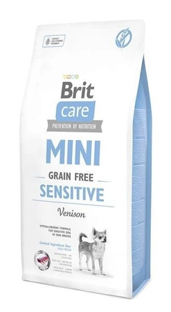 Brit Care Mini Grain-Free Sensitive 2 kg - hypoalergiczna bezzbożowa karma dla wrażliwych psów ras miniaturowych 2kg