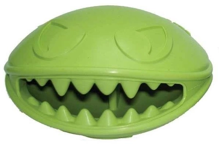 Jolly Pets Monster Mounth Treat 10 cm- paszczak zielony zabawka dla psa 10cm